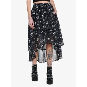 Hot Topic Sanrio Chococat Celestial Hi-Low Skirt XS